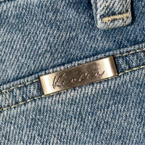 KANCAN KC9206M High Rise Frayed Distressed Cut Off Cotton Jean Shorts S - Picture 15 of 15